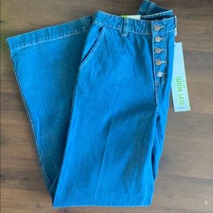 High rise Wide leg jeans